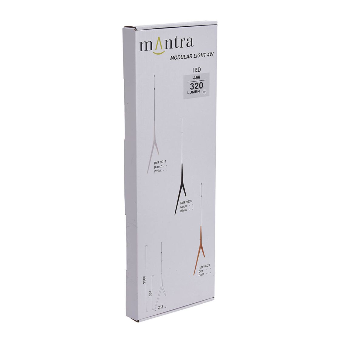 Подвесная люстра Mantra Arrecife 9385+9220 (5L)