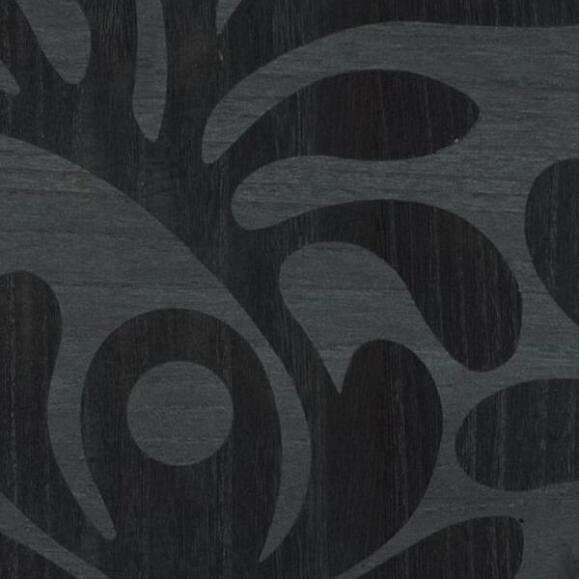 Обои Arte MO5022 Woodblock Beetle Fern Ebony