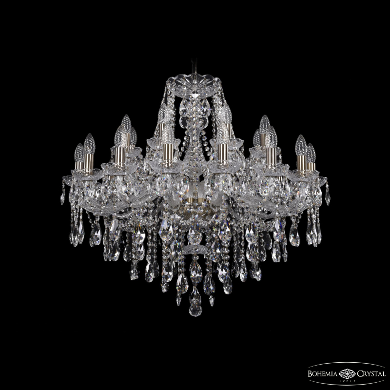 Подвесная люстра Bohemia Ivele Crystal 1415/16+8/300 Pa