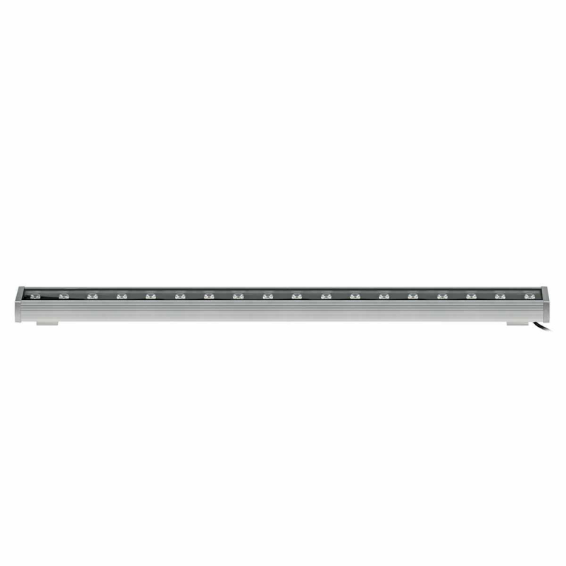 Прожектор светодиодный Uniel ULF-L52-18W/RGB/L100 DC24V IP65 Silver UL-00008364