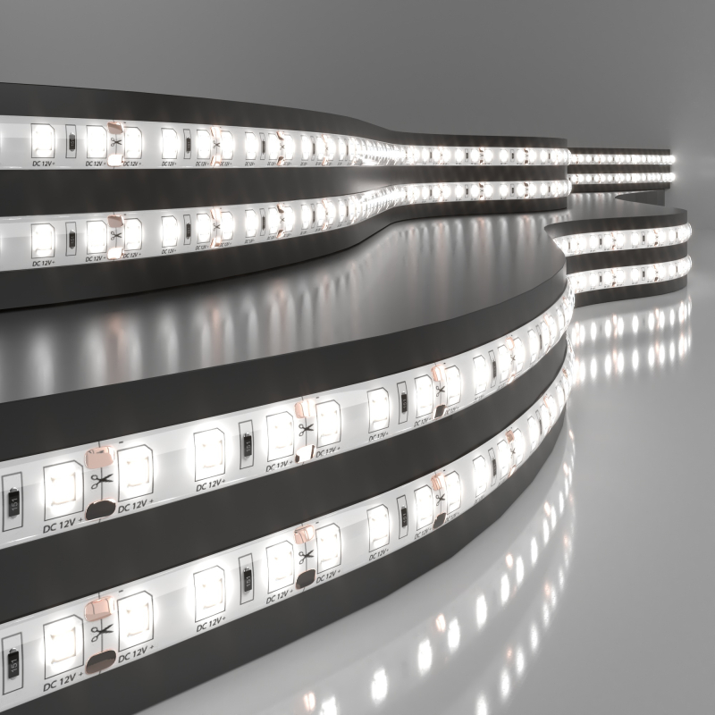 Светодиодная лента Elektrostandard 12V 9,6W 120Led 2835 IP65 дневной белый, 5м 4690389167041 a052850