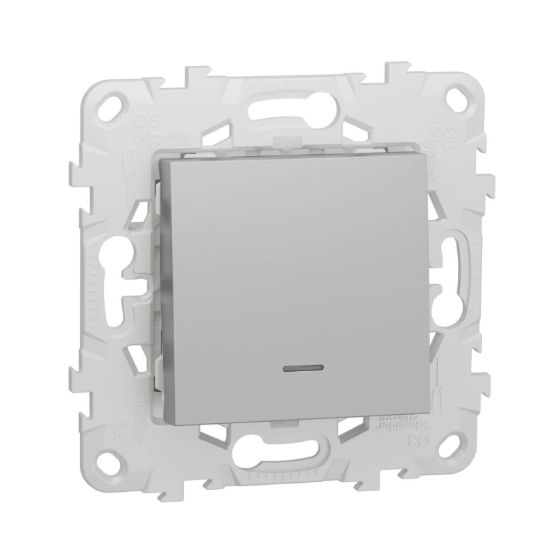 Выключатель одноклавишный Schneider Electric Unica New NU520130N