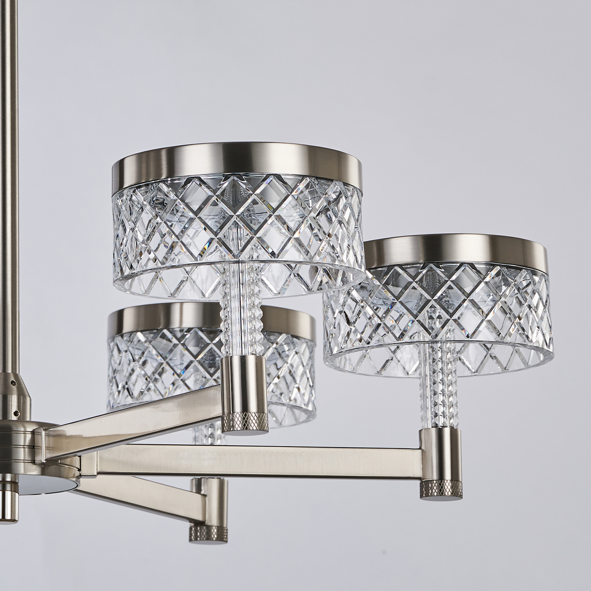 Подвесная люстра Delight Collection MD21020075 MD21020075-8B satin nickel