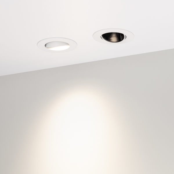 Встраиваемый светильник Arlight MS-Forecast-Built-Turn-R82-8W Warm3000 035448