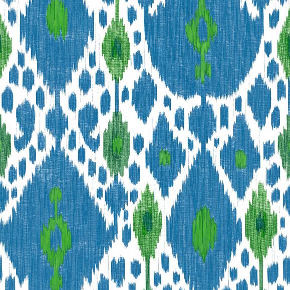 Обои Gaston y Daniela GDW5446-002 Ikat Azul