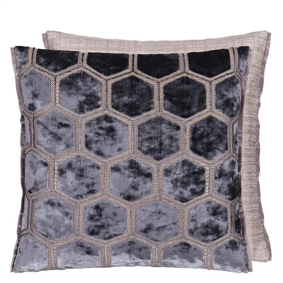 Подушка CCDG1313, Manipur, Graphite, Designers Guild 43x43см