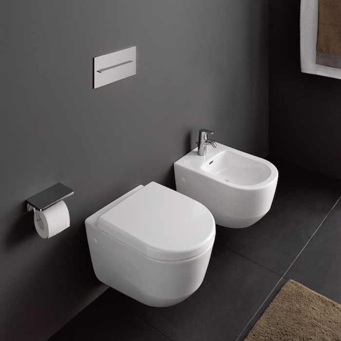 Laufen Pro Биде подвесное 53x36x33,5 см, с 1 отв., c покрытием LCC цвет: белый