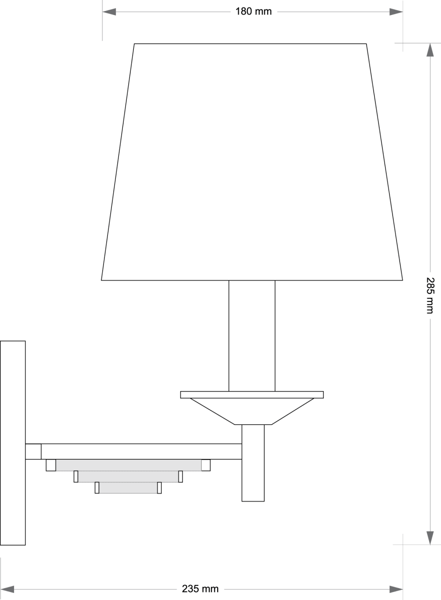 Бра Kutek Fellino FEL-K-1(Z/A)