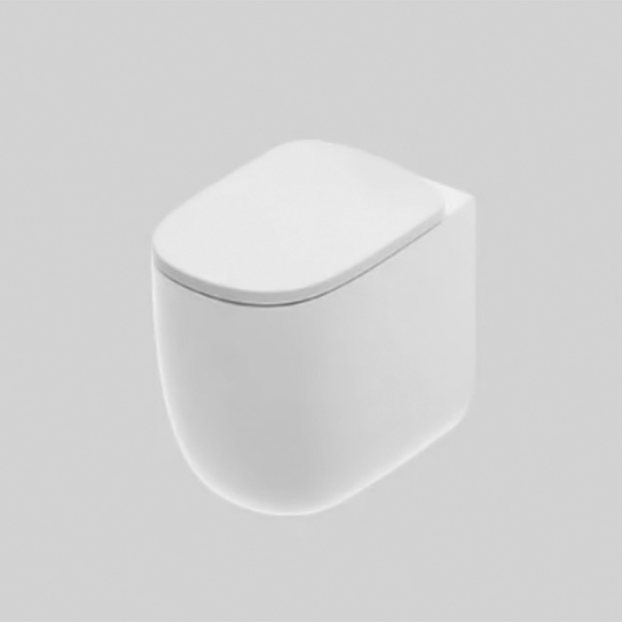 Artceram Seta Унитаз напольный Reel 36x54см., покрытие Saniglaze, цвет: белый