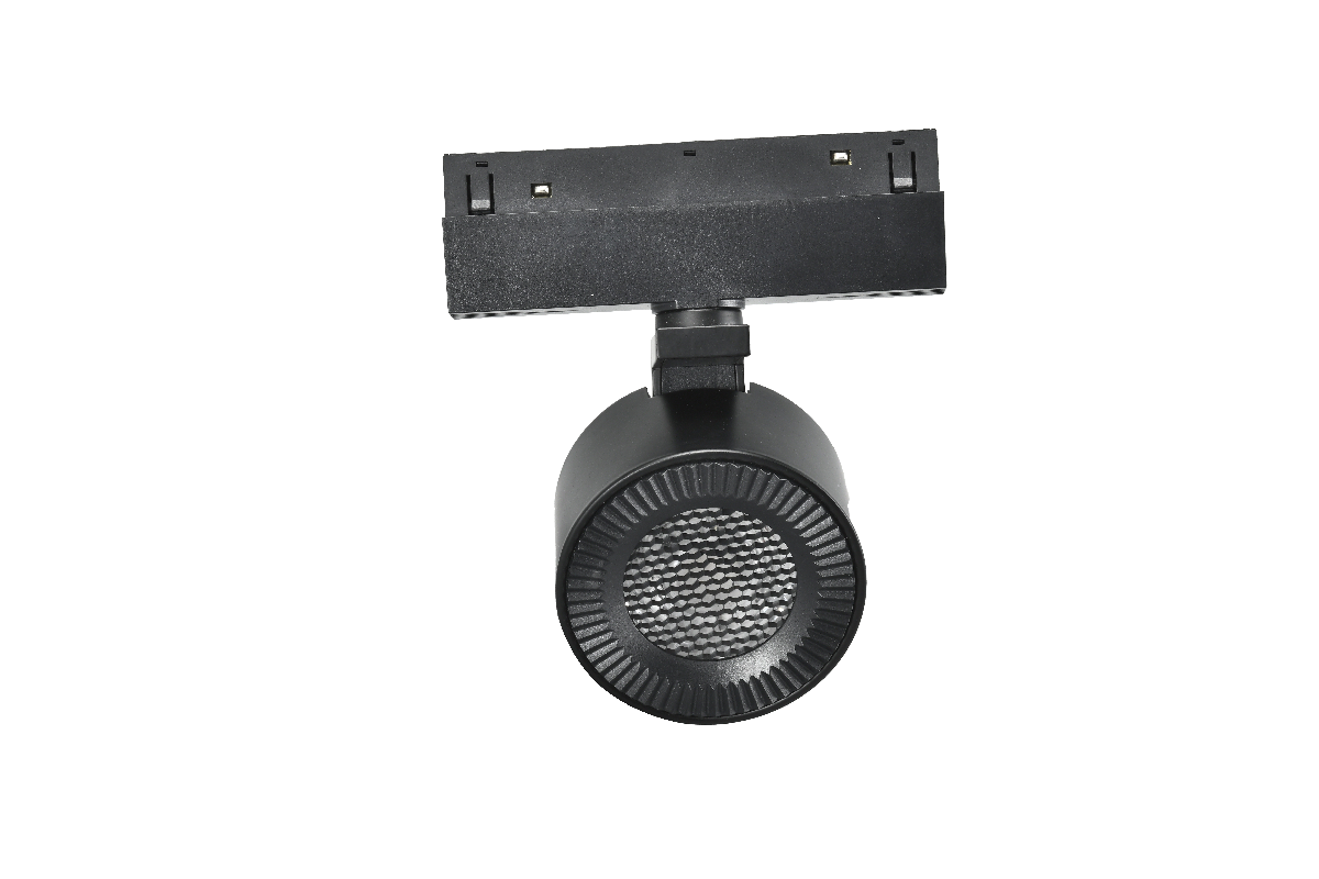 Трековый магнитный светильник iLedex Vision 4822-010-D82-12W-38DG-4000K BK (WALL WASHER)