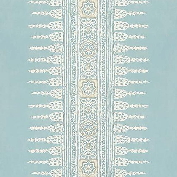Обои Anna French AT15140 Javanese Stripe Spa Blue