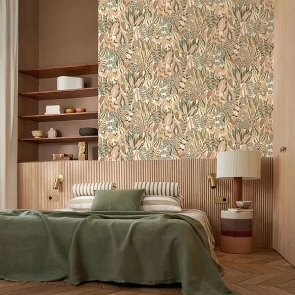 Обои Casamance 76691324 Alfabia Kaki/vanille