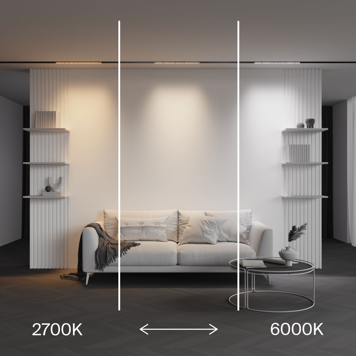 Трековый магнитный светильник Maytoni Technical Points Exility X TR241-4-12WTW-DSZ-B