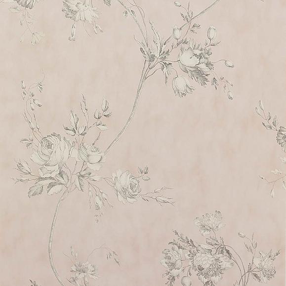 Обои Colefax and Fowler 07957/11 Darcy Pale Pink