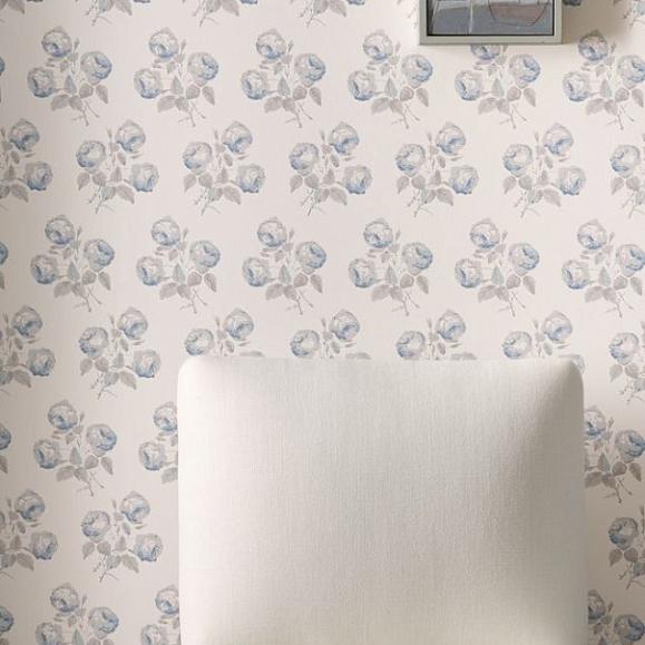 Обои Colefax and Fowler 07401/08 Bowood Blue/Grey