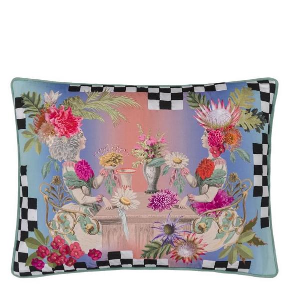 Подушка CCCL0661, Fleurs Jumelles, Mosaique, Christian Lacroix 60 x 45см