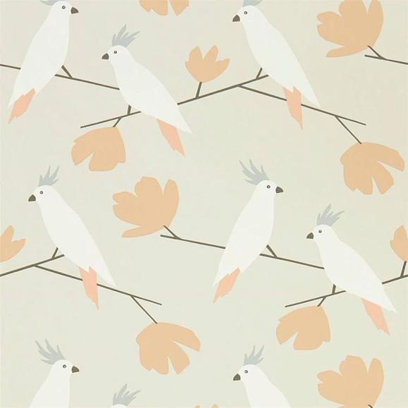 Обои Scion 112221 Love Birds Blush