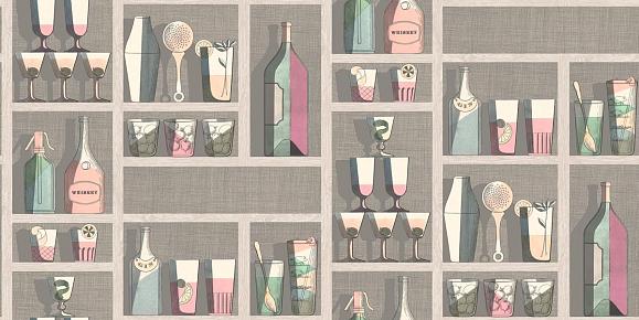 Обои Cole & Son 114/23044 Cocktails
