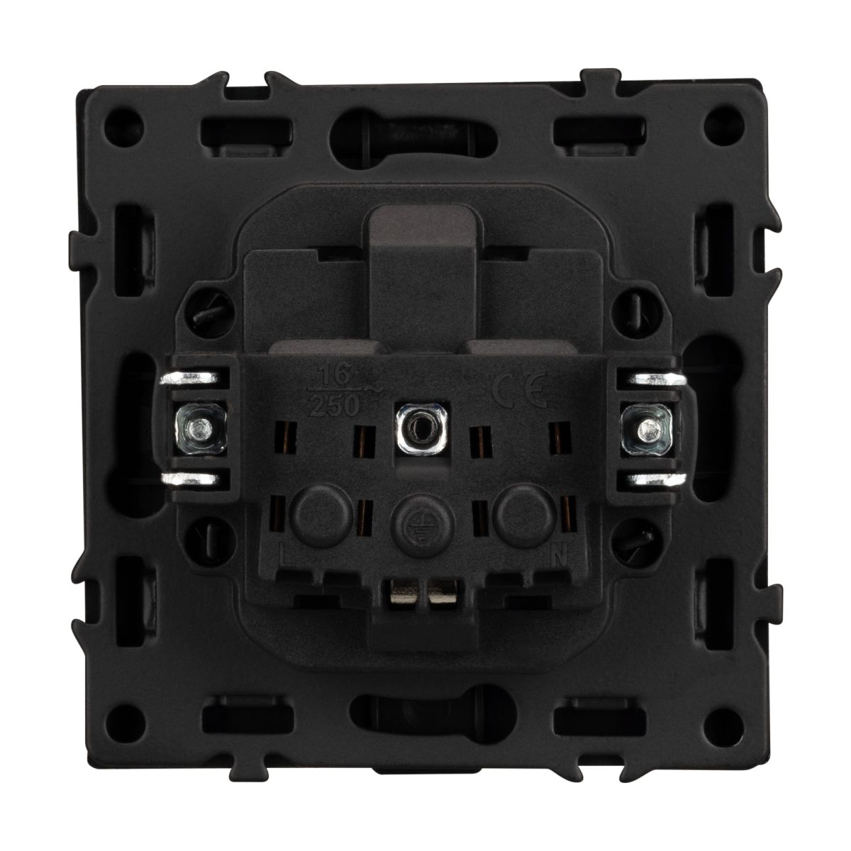 Механизм розетки влагозащищённый Arlight SCT-NOBE-MCP-SFPL-GR (230V, 16A) 054283