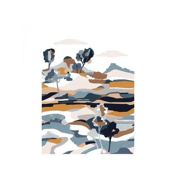Панно Casamance 75933670 Le Bassin Bleu persan
