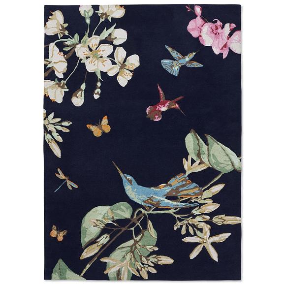 Ковер Wedgwood 37818 (120x180) Hummingbird Navy 181 x 120 см