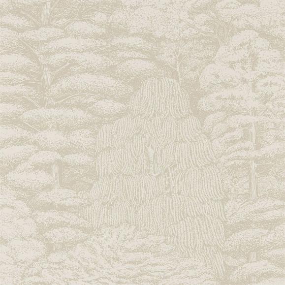 Обои Sanderson 215717 Woodland Toile Ivory/Neutral