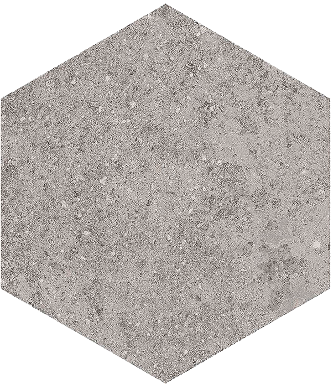 Hexágono Benson Gris