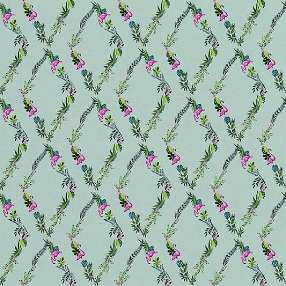 Обои Aura Signature WP172031 Flamingo Road Aqua