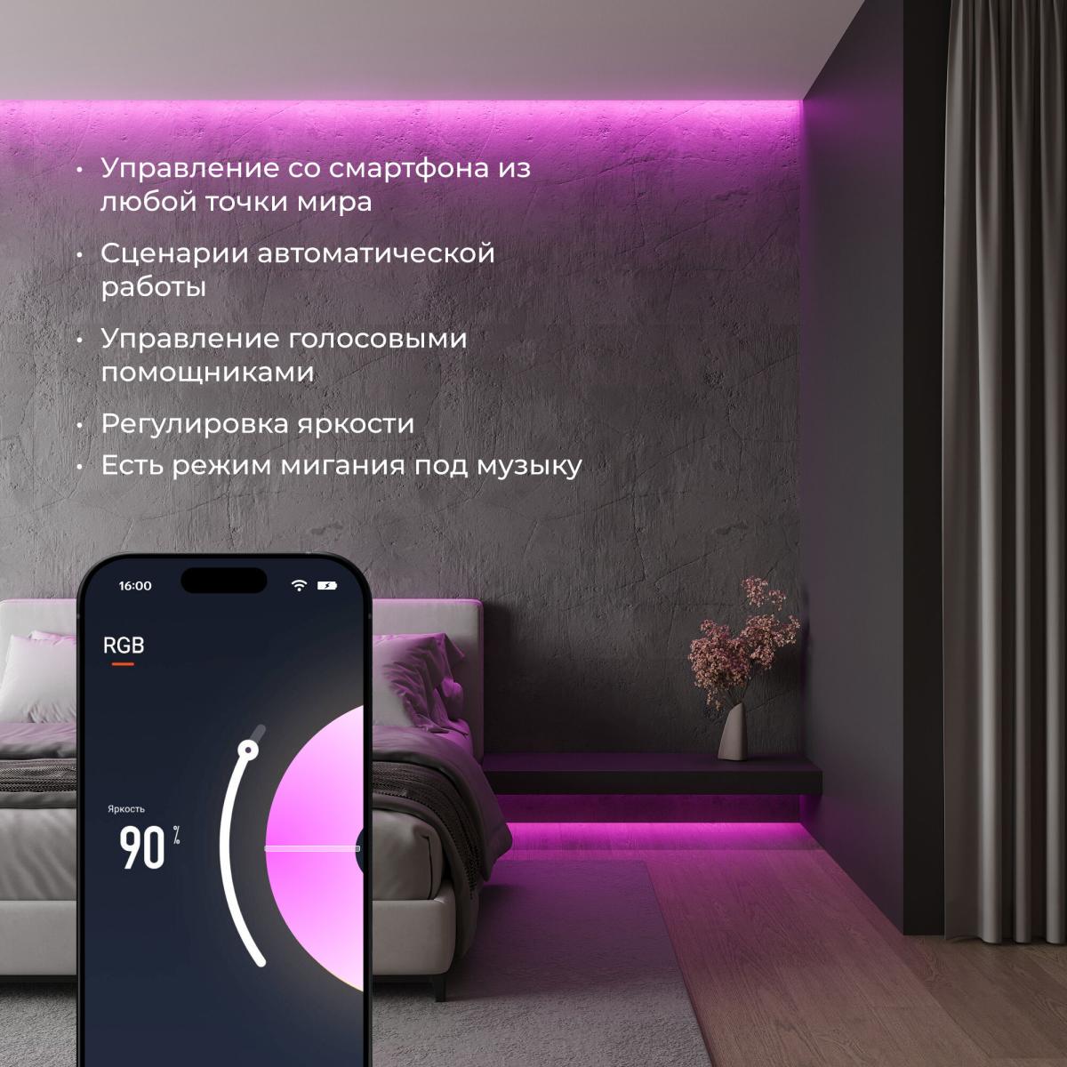 Wi-Fi контроллер для светодиодных лент Elektrostandard RGB 12-24V 4690389172823