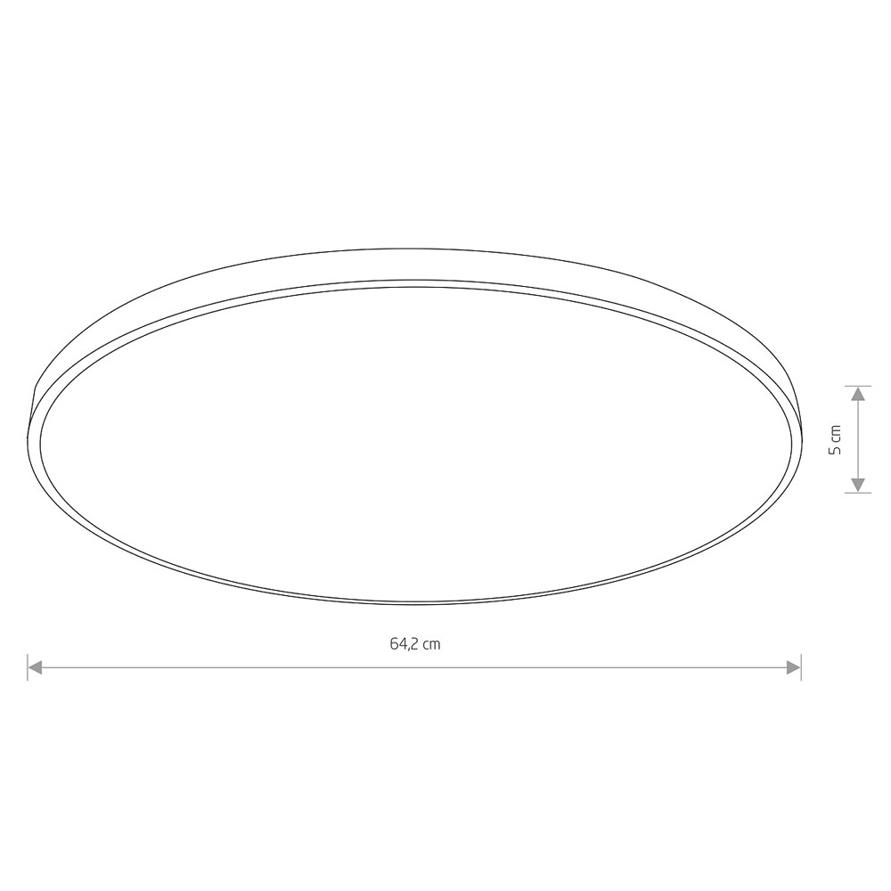 Потолочная люстра Nowodvorski Agnes Round Led Pro 10976