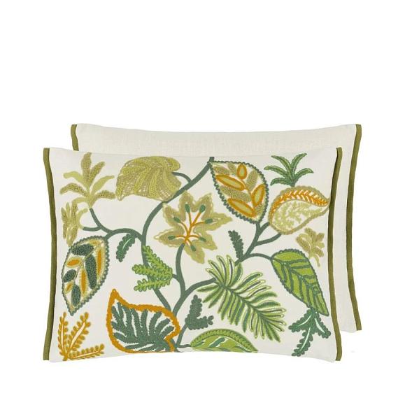 Подушка CCDG1558, Foglia Decorativa, Moss, Designers Guild 60 x 45см