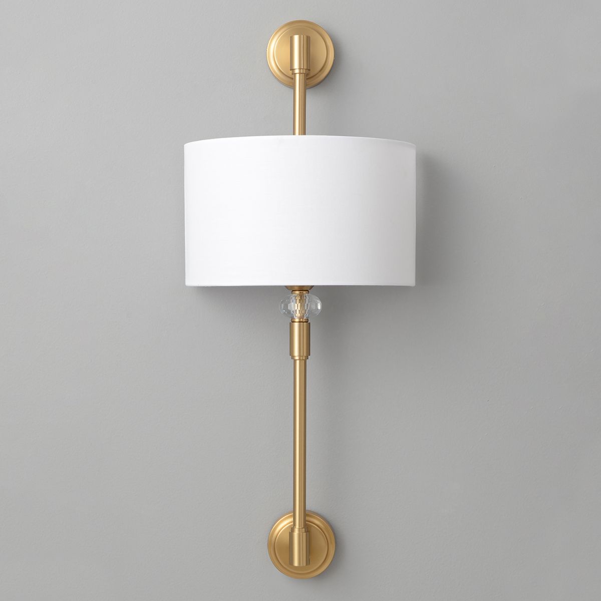 Бра Crystal Lux VINTAGE AP2 BRASS