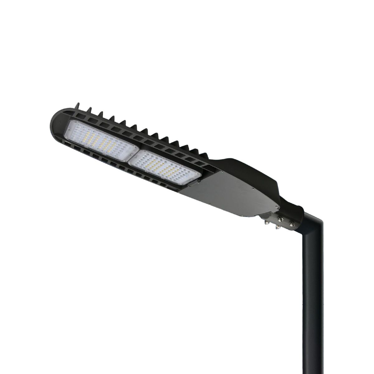 Уличный консольный светильник Arlight OXOR-TURI-604х241-100W Warm3000 (GR, 144x75 deg, 230V) 053865