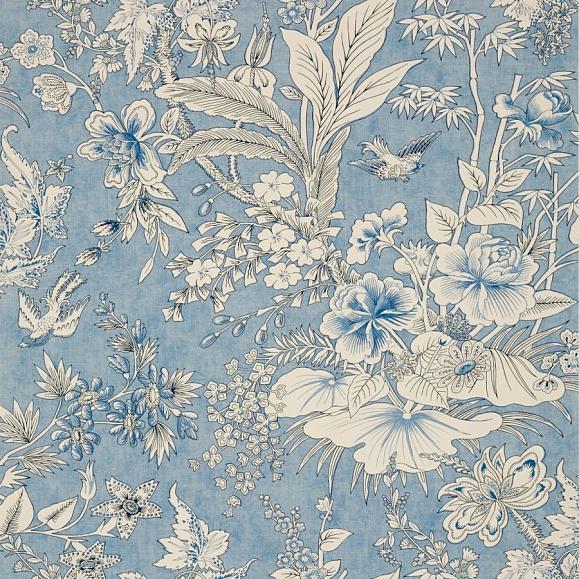 Обои Thibaut T13602 Rosalind Blue