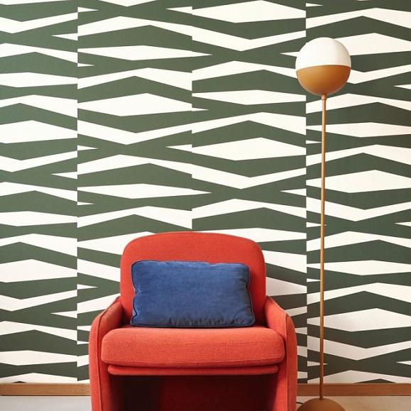 Обои Casadeco 200637979 Zebra Game Sapin