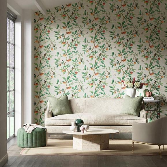 Обои Harlequin 112906 Ella Powder/ Sage / Peach