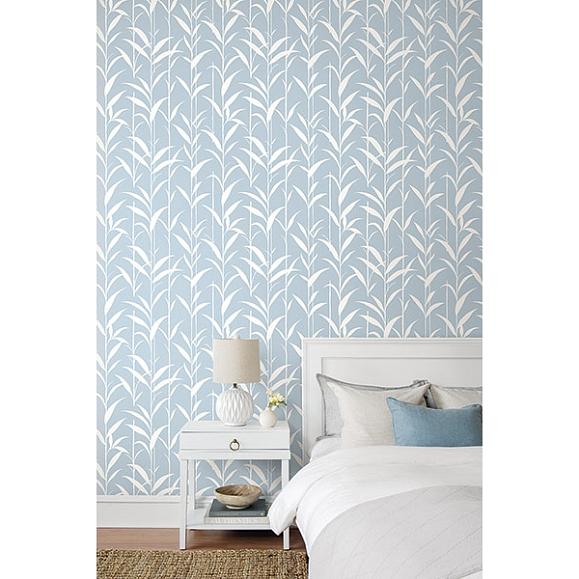Обои Paper&Ink BL70312 Eco Leaves Navy