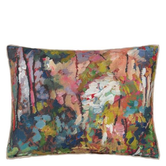 Подушка CCDG1460, Foret Impressionniste, Forest, Designers Guild 60 x 45см