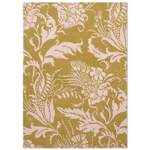 Ковер Ted Baker 162906 (140x200) Baroque Yellow 200 x 140 см