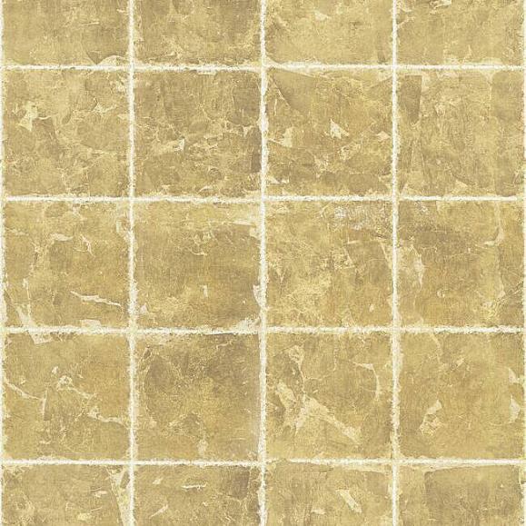 Обои York KT2102 Metal Leaf Squares Gold