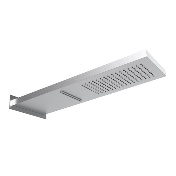 Almar Smart Dual Flow Верхний душ, 53.7х16.5см., настенный, 2 режима, цвет: Mirror Stainless Steel
