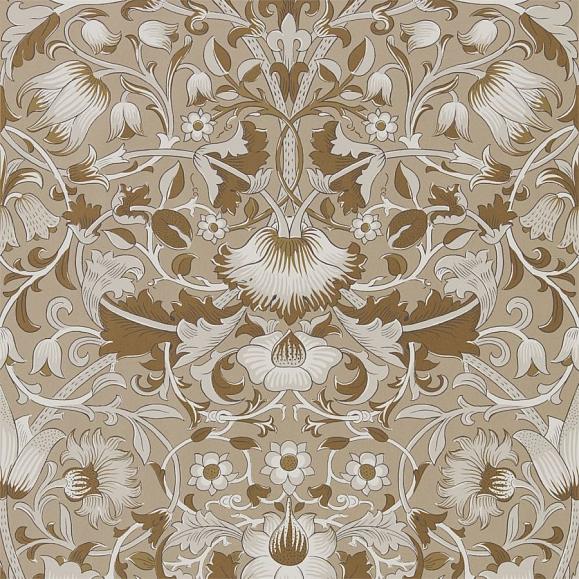 Обои Morris 216029 Pure Lodden Gilver/Gold
