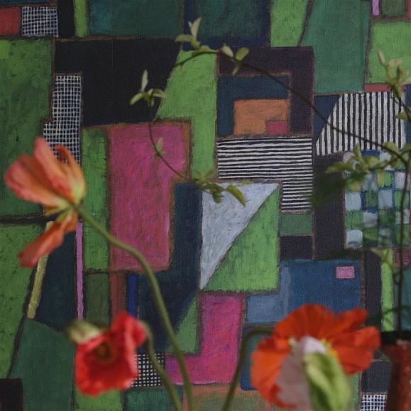Панно Designers Guild PDG1203/01 Raku Patchwork Emerald