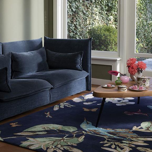 Ковер Wedgwood 37818 (120x180) Hummingbird Navy 181 x 120 см