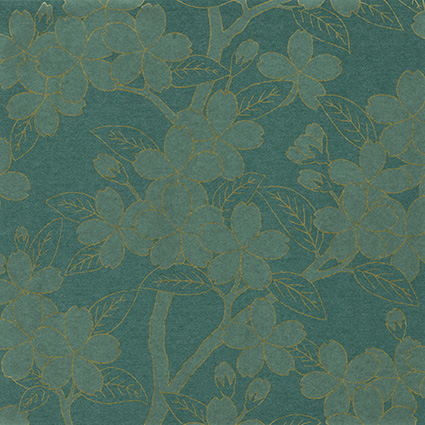 Обои Little Greene 0275CATEALZ Camellia TEAL