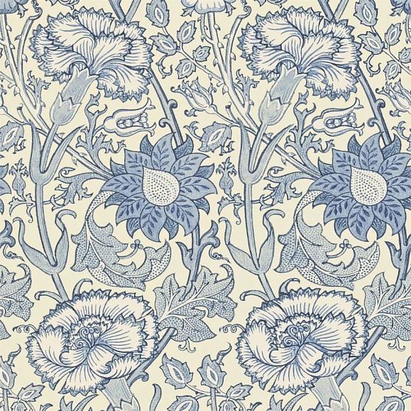 Обои Morris 212567 Pink & Rose Indigo