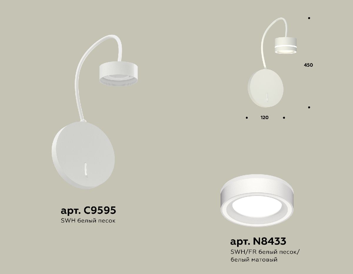 Бра Ambrella Light Traditional (C9595, N8433) XB9595201
