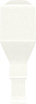 CERAMICHE GRAZIA ELEGANCE Внешний угол Angolo Finale Snow Craquele