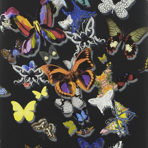 Обои Christian Lacroix PCL008/02 Butterfly Parade Oscuro