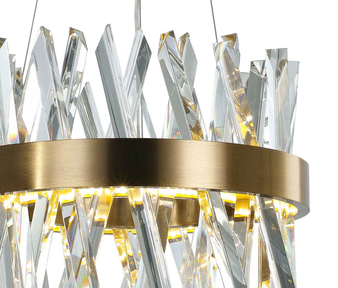 Подвесная люстра Delight Collection Akasha MD18162246-600A  light antique brass